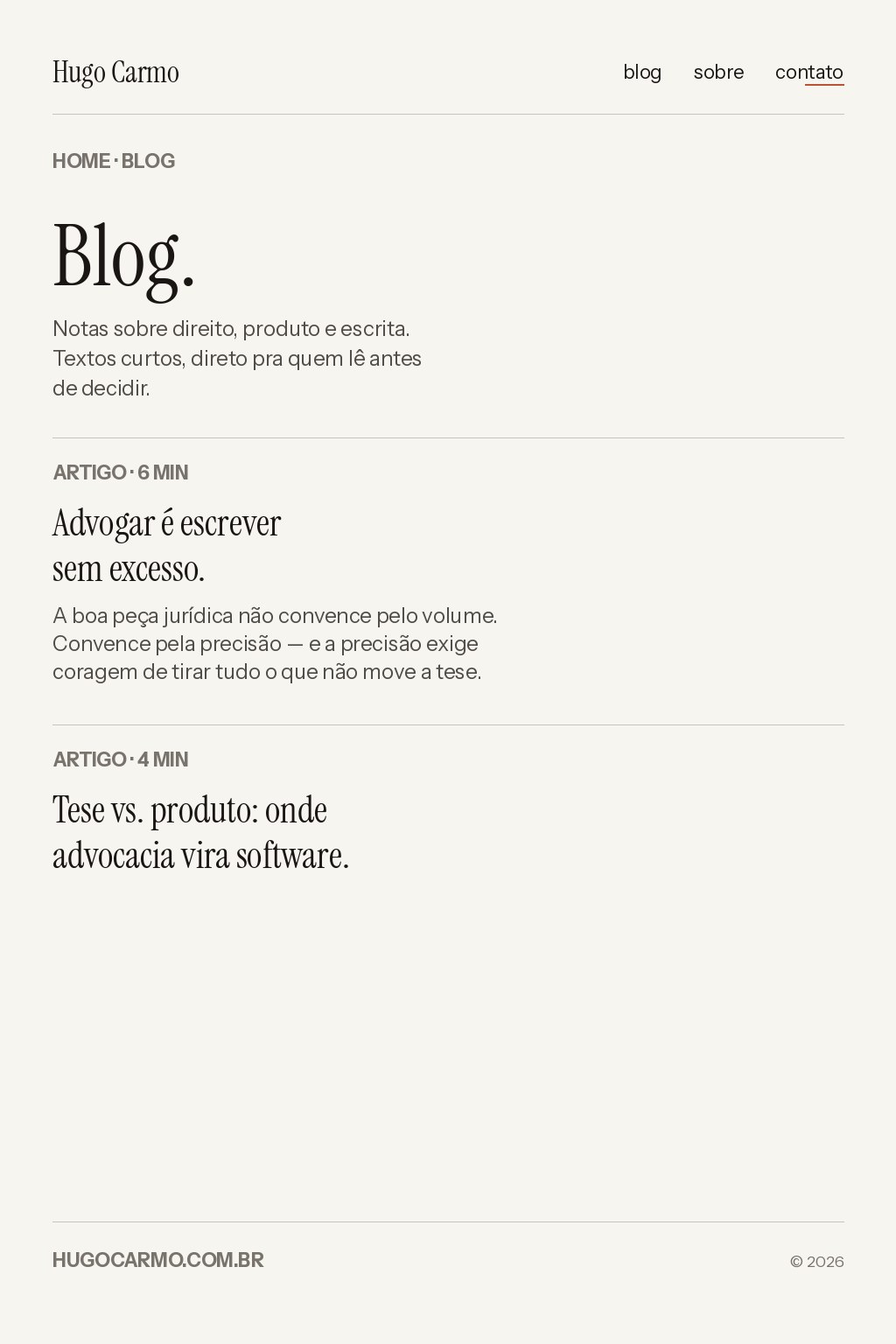Hugo Carmo